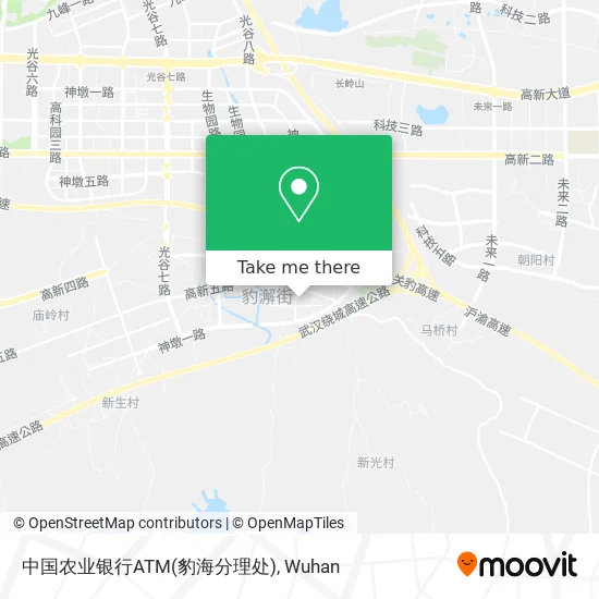 中国农业银行ATM(豹海分理处) map