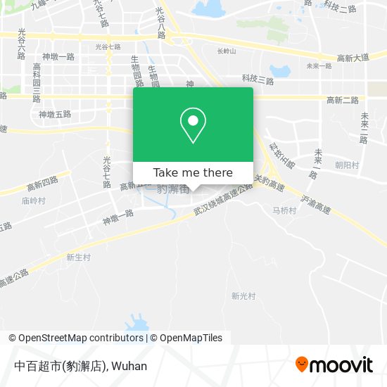 中百超市(豹澥店) map