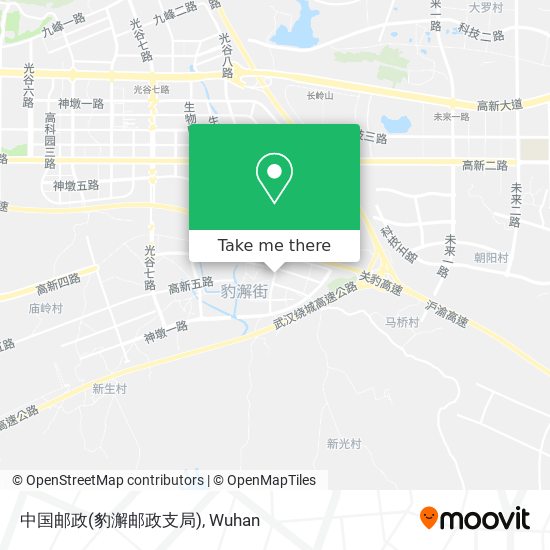 中国邮政(豹澥邮政支局) map