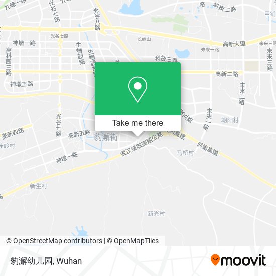 豹澥幼儿园 map