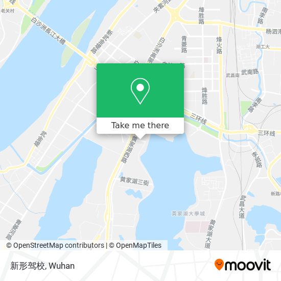 新形驾校 map