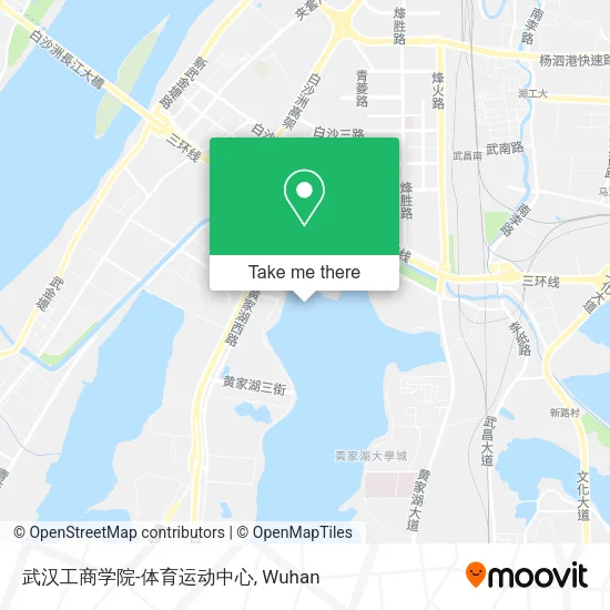 武汉工商学院-体育运动中心 map
