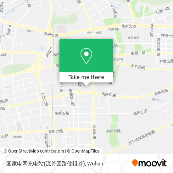国家电网充电站(流芳园路佛祖岭) map
