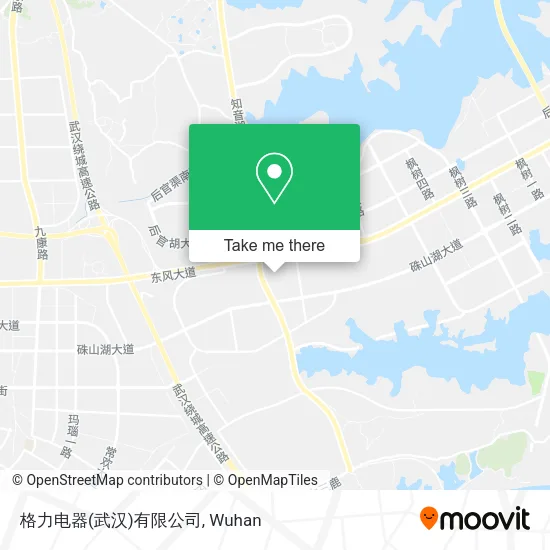 格力电器(武汉)有限公司 map