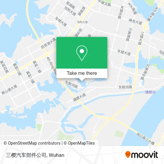三樱汽车部件公司 map