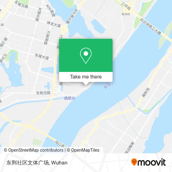 东荆社区文体广场 map