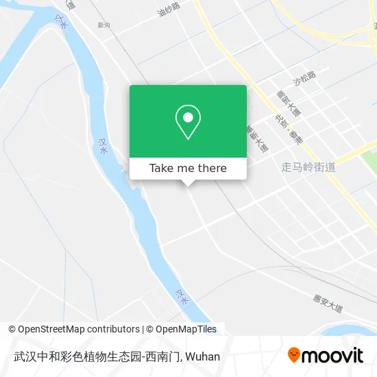 武汉中和彩色植物生态园-西南门 map
