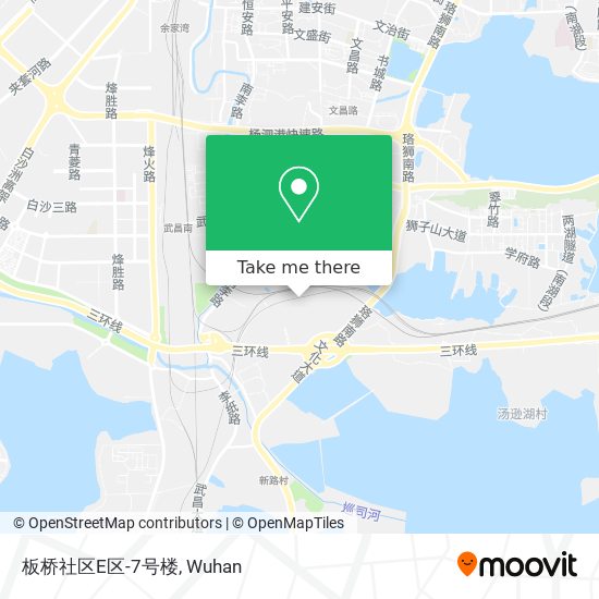 板桥社区E区-7号楼 map