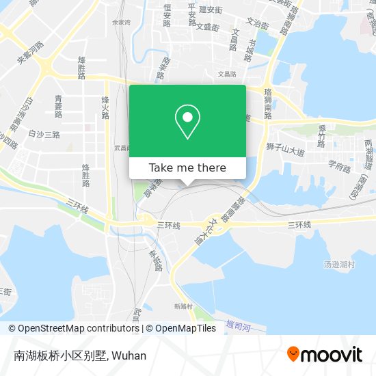南湖板桥小区别墅 map