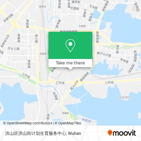 洪山区洪山街计划生育服务中心 map