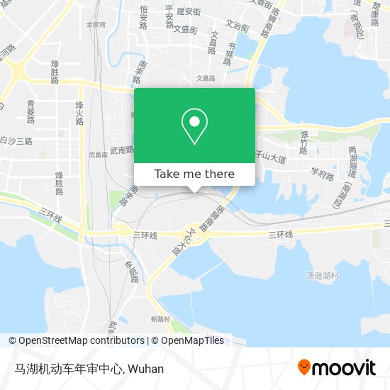 马湖机动车年审中心 map