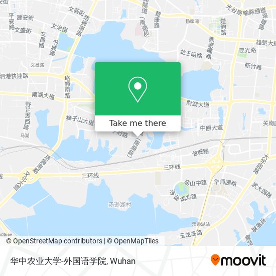 华中农业大学-外国语学院 map