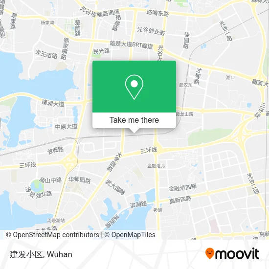 建发小区 map