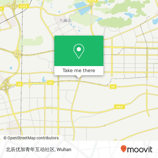 北辰优加青年互动社区 map