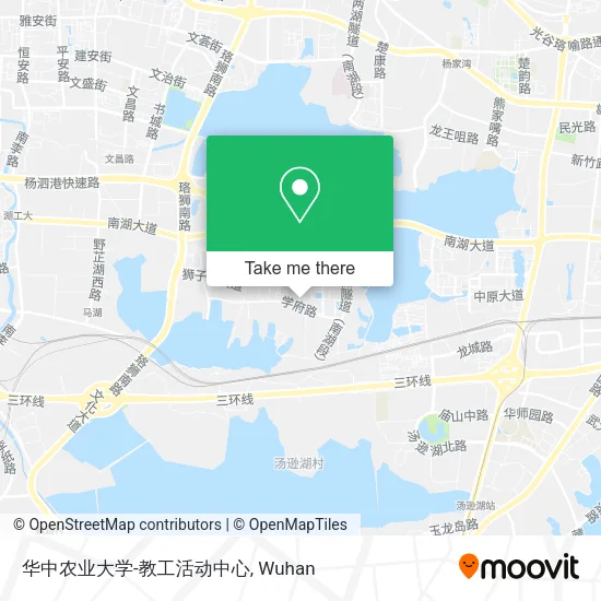 华中农业大学-教工活动中心 map