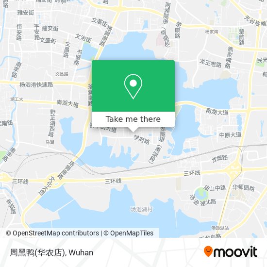 周黑鸭(华农店) map