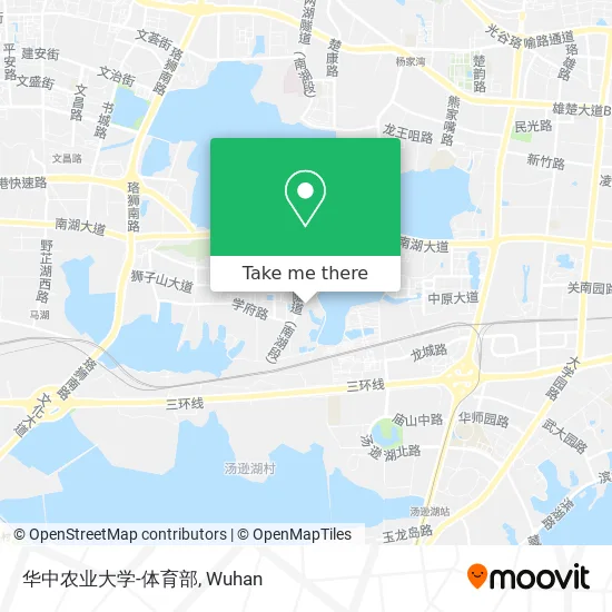 华中农业大学-体育部 map