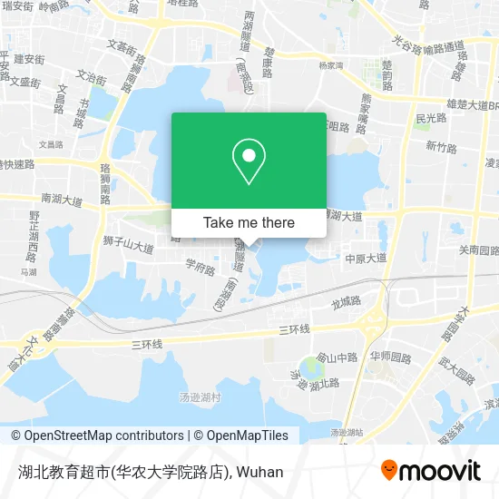 湖北教育超市(华农大学院路店) map