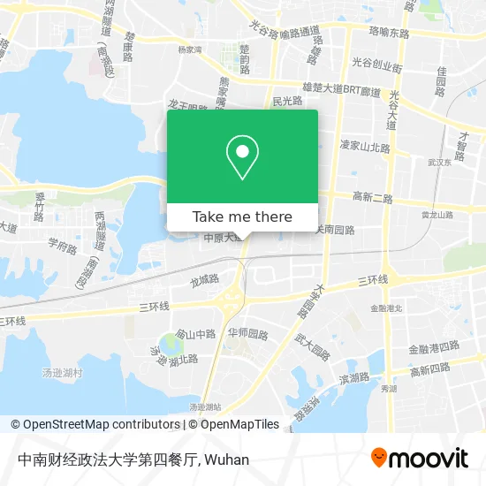 中南财经政法大学第四餐厅 map