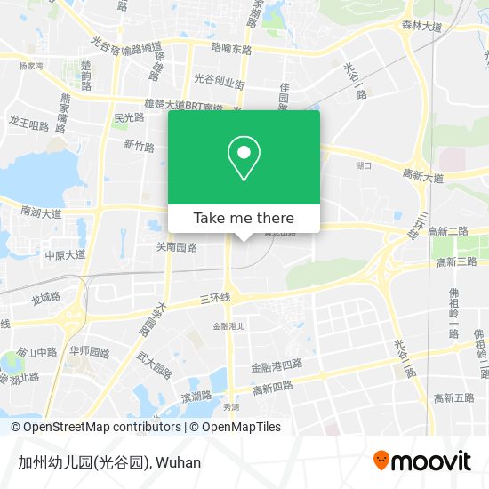 加州幼儿园(光谷园) map