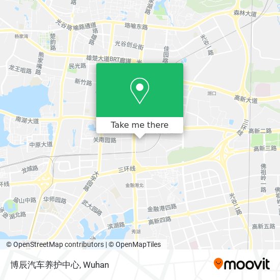 博辰汽车养护中心 map