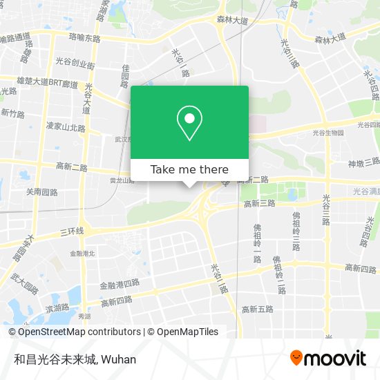 和昌光谷未来城 map