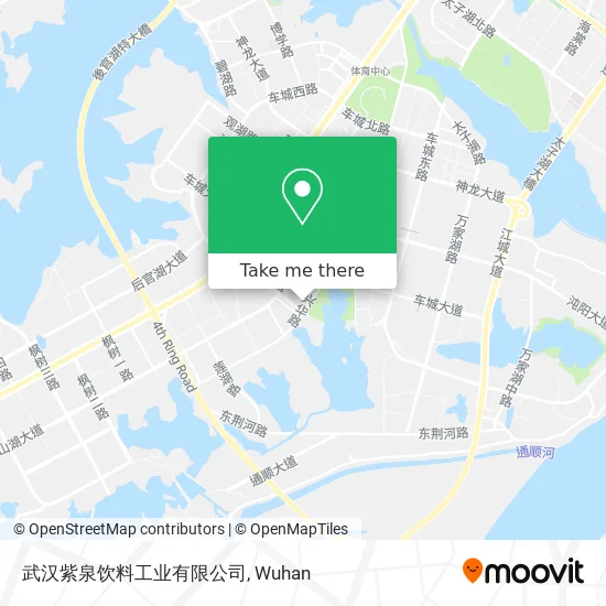 武汉紫泉饮料工业有限公司 map