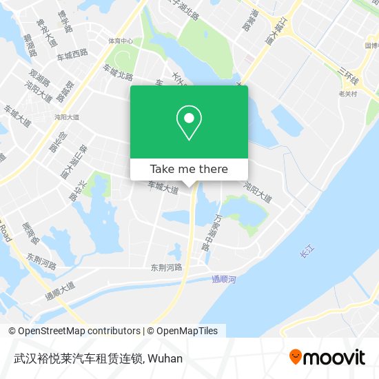 武汉裕悦莱汽车租赁连锁 map