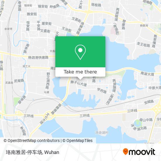珞南雅居-停车场 map