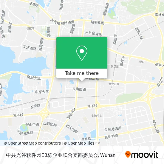 中共光谷软件园E3栋企业联合支部委员会 map