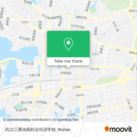 武汉江通动画职业培训学校 map
