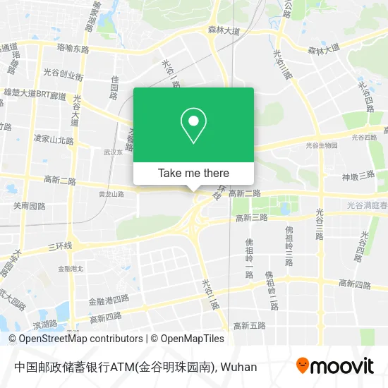中国邮政储蓄银行ATM(金谷明珠园南) map