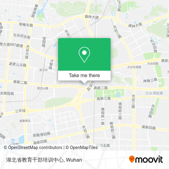 湖北省教育干部培训中心 map
