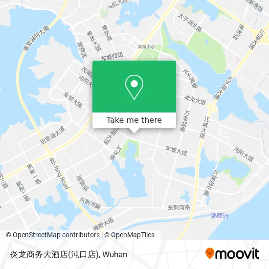 炎龙商务大酒店(沌口店) map