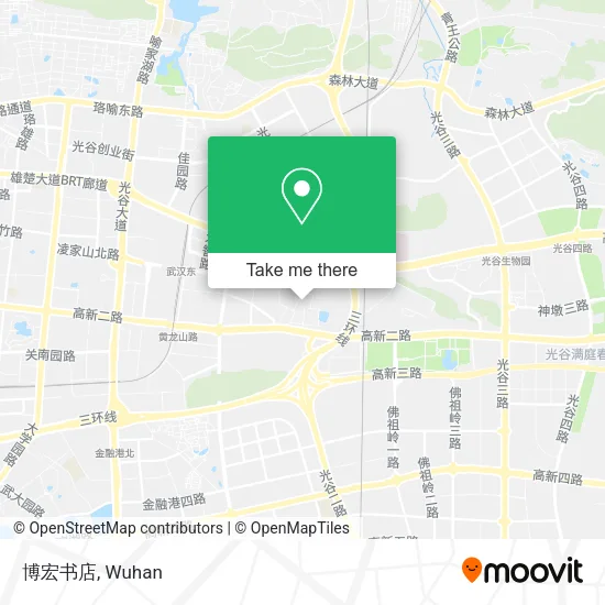 博宏书店 map