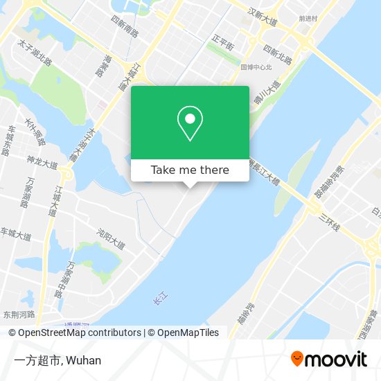 一方超市 map