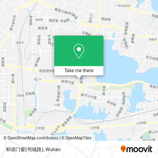 和谐门窗(书城路) map