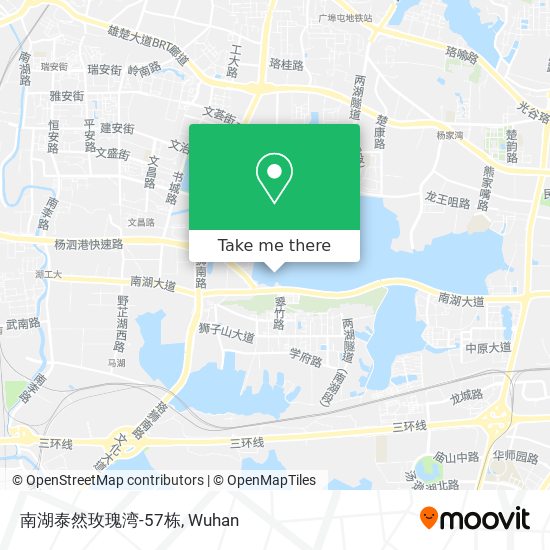 南湖泰然玫瑰湾-57栋 map