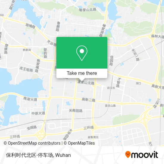 保利时代北区-停车场 map