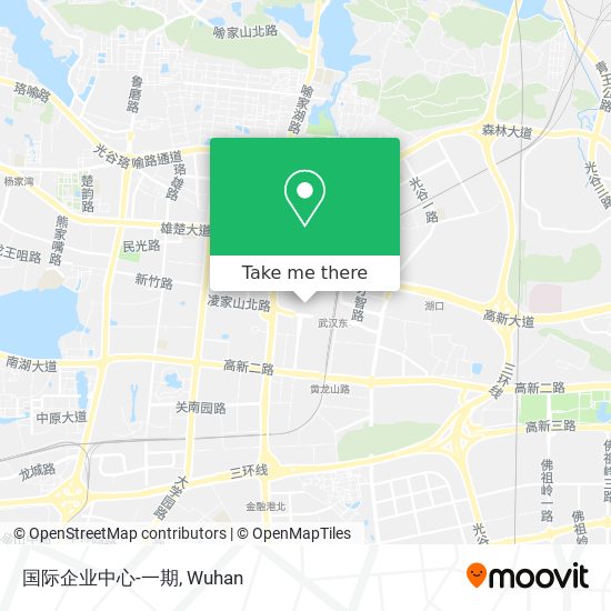 国际企业中心-一期 map