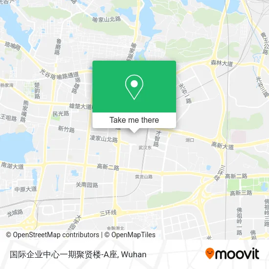 国际企业中心一期聚贤楼-A座 map