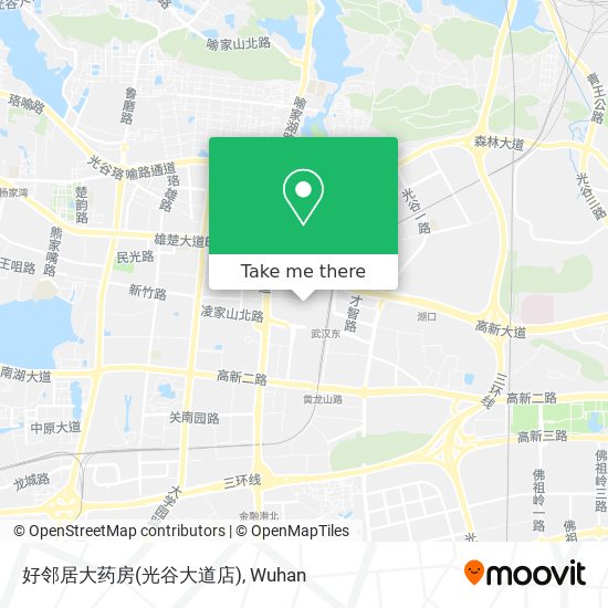 好邻居大药房(光谷大道店) map