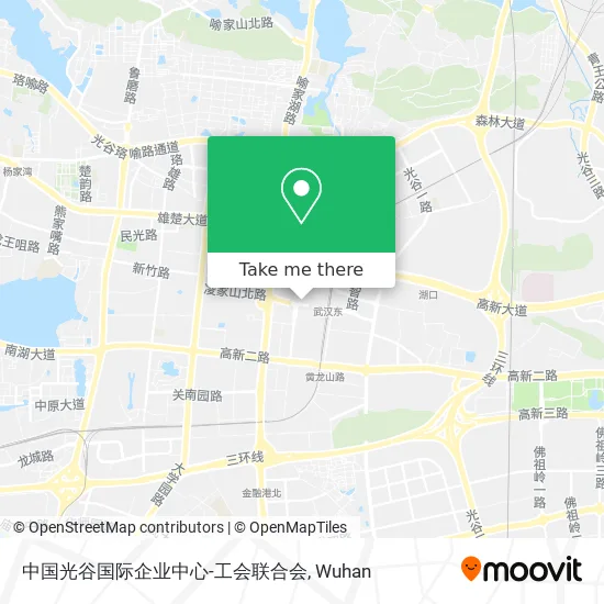中国光谷国际企业中心-工会联合会 map