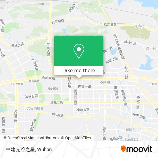 中建光谷之星 map