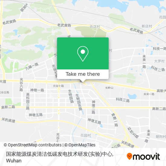 国家能源煤炭清洁低碳发电技术研发(实验)中心 map
