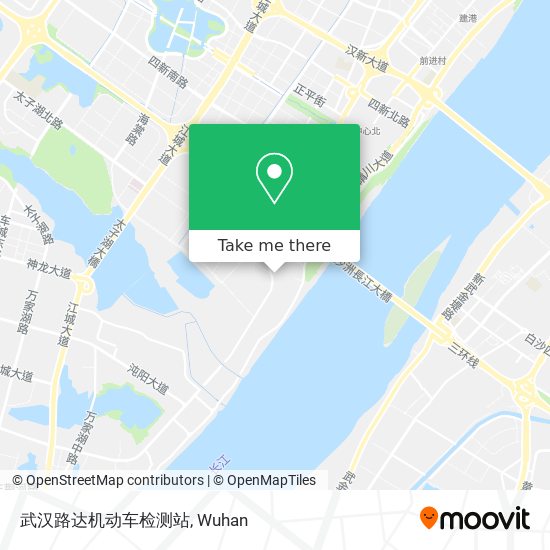 武汉路达机动车检测站 map