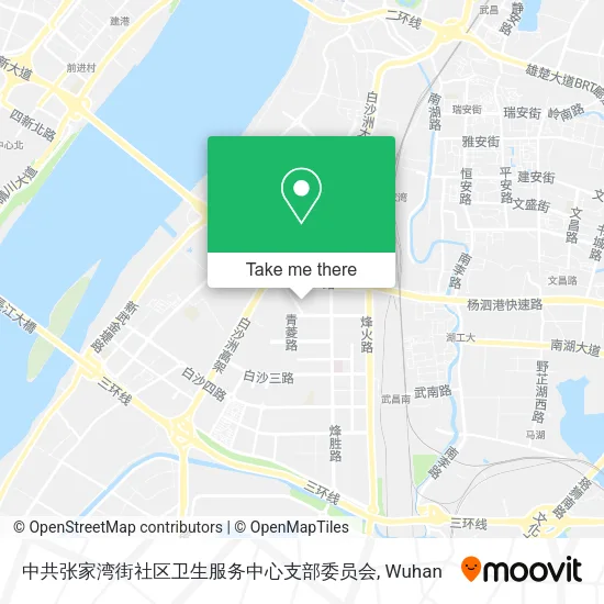 中共张家湾街社区卫生服务中心支部委员会 map