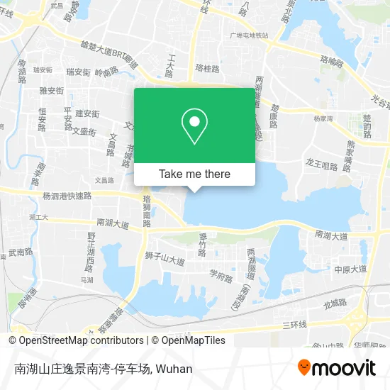 南湖山庄逸景南湾-停车场 map