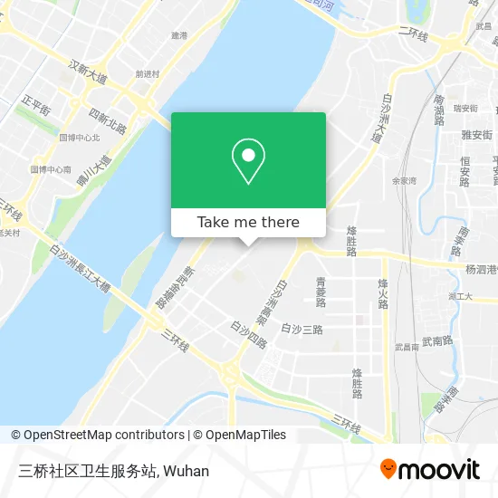 三桥社区卫生服务站 map