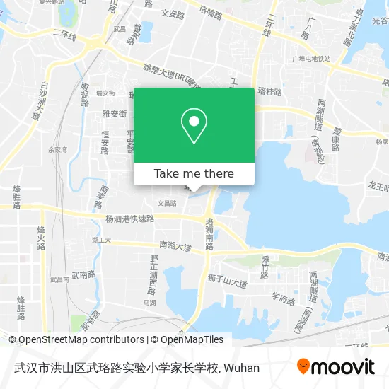 武汉市洪山区武珞路实验小学家长学校 map